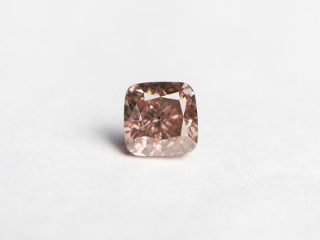 0.31ct 3.57x3.54x2.57mm GIA SI1 Fancy Deep Brownish Orangy Pink Cushion Brilliant 🇦🇺 24105-01 Fashion