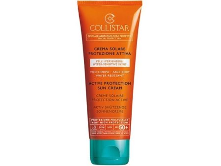 Collistar - Speciale Abbronzatura Perfetta - Special Perfect Tan - Crema Solare Protezione Attiva - Viso-Corpo - Face-Body - Water Resistant - Active Protection Sun Cream - Creme Solaire Protection Active - SPF 50 Cheap