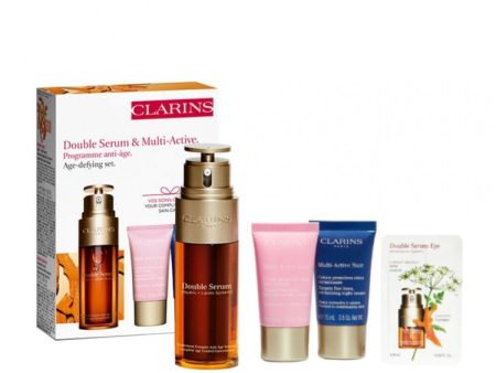 Clarins - My Routine - Double Serum & Multi-Active - Cofanetto For Cheap