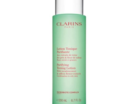 Clarins - Lotion Tonique Purifiante - Aux Extraits De Reine Des Prés & Fleur De Safran - Peaux Mixtes À Grasses Discount