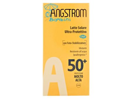 Angstrom - Bambini - Latte Solare Ultra-Protettivo - Con Foto-Stabilizzatore - 50+ Protezione Molto Alta Online Sale