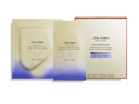 Shiseido - Ginza Tokyo - Vital Perfection - LiftDefine Radiance Face Mask - Masque Eclat Contours Redéfinis Discount