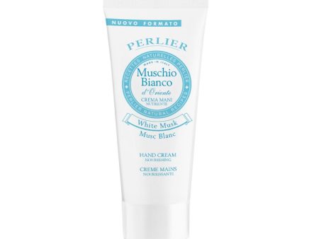 Perlier - Muschio Bianco d Oriente - Crema Mani Nutriente - White Musk - Musc Blanc - Hand Cream Nourishing - Creme Mains Nourrissante Hot on Sale