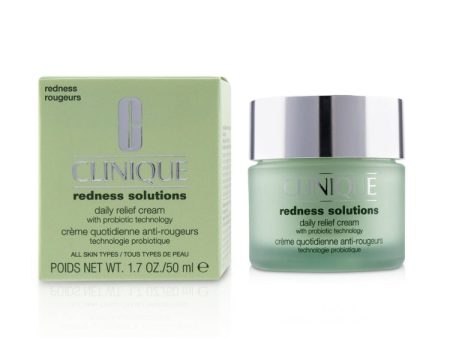 Clinique - Redness Solutions - Daily Relief Cream With Probiotic Technology - Crème Quotidienne Anti-Rougeurs Technologie Probiotique - All Skin Types - Tous Types De Peau Hot on Sale