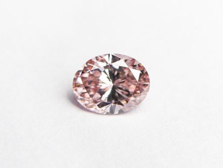 0.40ct 5.42x4.21x2.69mm GIA VS2 Fancy Intense Pink Oval Brilliant 24157-01 For Cheap