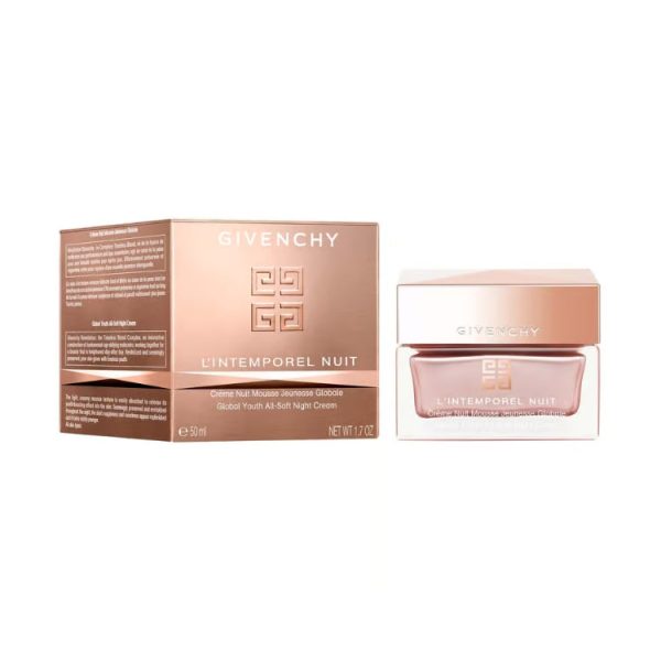 Givenchy - L Intemporel - Crème Nuit Mousse - Junesse Globale - Global Youth All-Soft Night Cream Hot on Sale