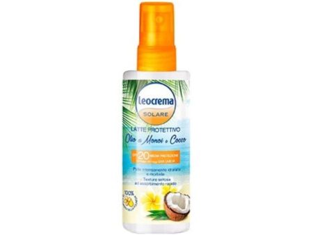 Leocrema Solare - Latte Protettivo - Olio Di Monoi E Cocco - SPF 20 on Sale