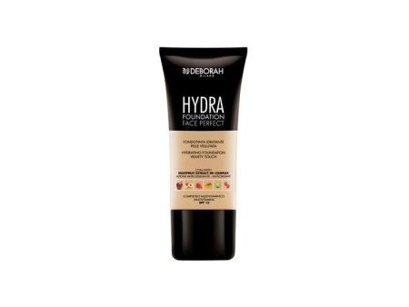 Deborah - Hydra - Foundation Face Perfect - Fondotinta Idratante Pelle Vellutata - Hydrating Foundation Velvet Touch - SPF 15 Discount