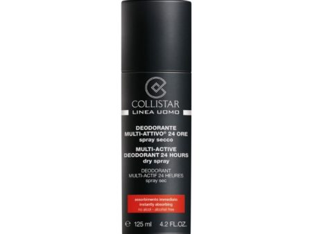 Collistar - Linea Uomo - Deodorante Multi-Attivo 24 Ore Spray Secco - Multi-Active Deodorant 24 Hours Dry Spray - Deodorant Multi-Actif 24 Heures Spray Sec Fashion