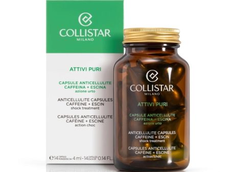 Collistar - Attivi Puri - Capsule Anticellulite Caffeina + Escina - Anticellulite Capsules Caffein + Escin - Capsules Anticellulite Caféine + Escine Discount