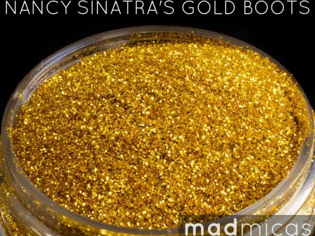 Nancy Sinatra s Gold Boots Glitter Online now