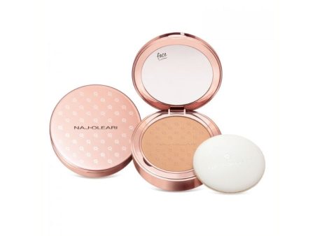 Naj-Oleari - Skin Caress Pressed Powder - Cipria Compatta Uniformante - Poudre Compacte Effet Uniforme Online Hot Sale