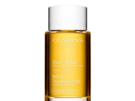 Clarins - Aroma - Huile  Relax  - Décontractante, Relaxante - Relax Treatment Oil - Soothing, Relaxing - Corps Body Hot on Sale