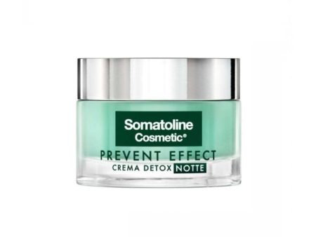 Somatoline Cosmetic - Prevent Effect - Crema Detox Notte - Detossina & Rinforza La Pelle Discount