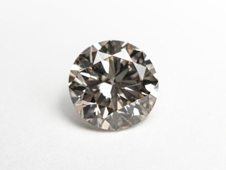 1.61ct 7.34x7.27x4.62mm SI1 C3 Round Brilliant 19562-01 For Sale