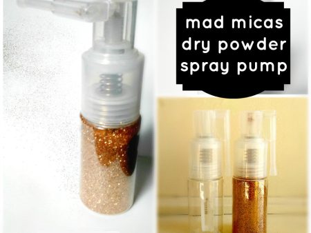 Dry Glitter Mica Spray Pump Sale