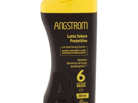 Angstrom - Latte Solare Protettivo - Con Total Tanning System - SPF 6 Protezione Bassa Discount