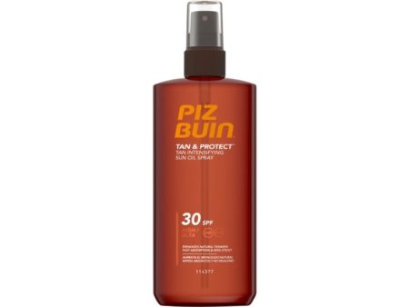 Piz Buin - Tan & Protect - Tan Intensifying - Sun Oil Spray - SPF 30 Online now