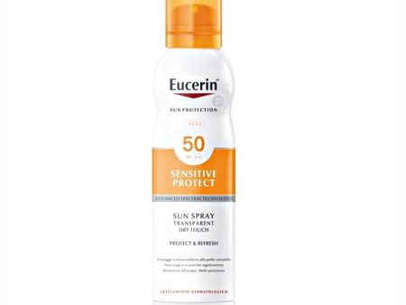 Eucerin - Sensitive Protect - Sun Spray Transparent - Dry Touch - Protect & Refresh - SPF 50 on Sale