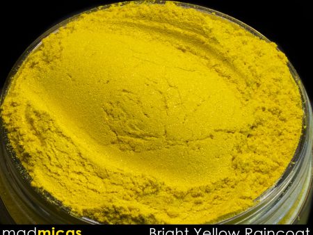 Bright Yellow Raincoat Yellow Mica Supply