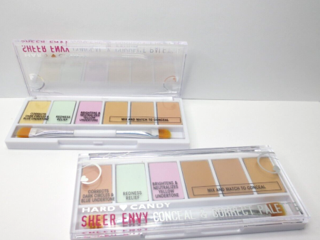 111 UNIT LOT OF HARD CANDY SHEER ENVY CONCEAL & CORRECT PALETTE Hot on Sale