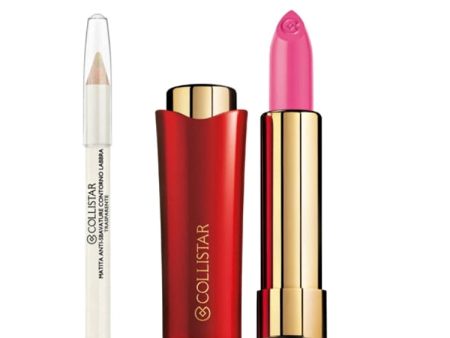 Collistar - Rossetto Vibrazioni Di Colore + Matita Anti-Sbavature Contorno Labbra Trasparente For Cheap