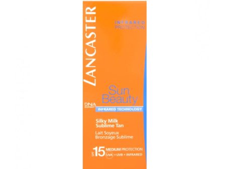 Lancaster - Sun Beauty - Infrared Technology - Silky Milk Sublime Tan - Lait Soyeux Bronzage Sublime - SPF 15 Sale