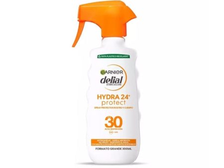 Garnier - Delial Ambre Solaire - Hydra 24H Protect - Spray Protector Rostro Y Cuerpo - FPS 30 - Alta Protección Cheap