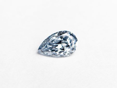 0.20ct 5.17x3.28x1.78mm GIA SI1 Fancy Intense Blue Pear Brilliant 24134-01 For Discount