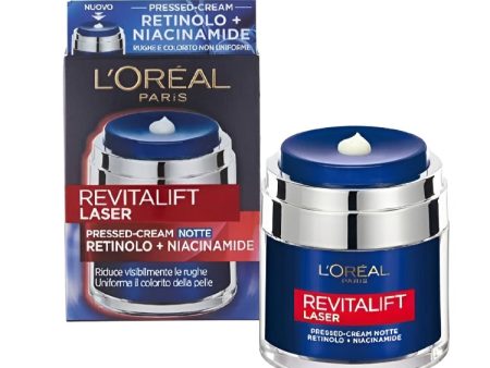 L Oréal Paris - Revitalift Laser - Pressed-Cream - Retinolo + Niacinamide - Notte Cheap