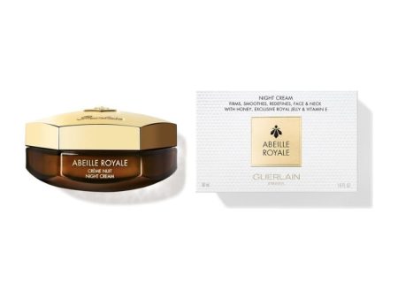 Guerlain - Abeille Royale - Crème Nuit - Raffermit Lisse Galbe Visage & Cou -  Aux Miels Gelée Royale Exclusive & Vitamine E - Night Cream - Firms Smoothes Redefines Face & Neck - With Honey Exclusive Royal Jelly & Vitamin E Online Sale