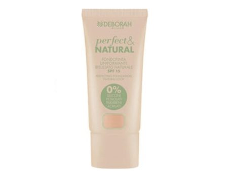 Deborah - Perfect&Natural - Fondotinta Uniformante Risultato Naturale - Perfecting Foundation Natural Look - SPF 15 Discount