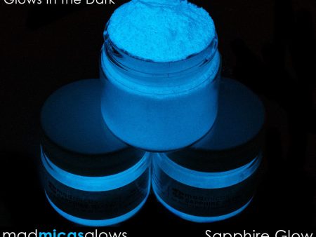 Sapphire Glow - Glow In The Dark Pigment For Discount