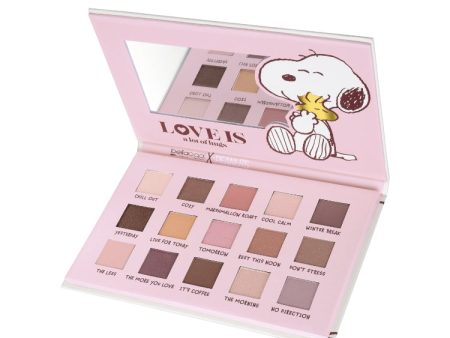 Bellaoggi - Nude Gold Palette - Snoopy Love Is A Lot Of Hugs (PEANUTS) Sale