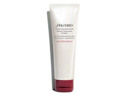 Shiseido - Deep Cleansing Foam - Mousse Nettoyante Parfaite - For Oily To Blemish-Prone Skin - Peaux Grasses Imperfections on Sale