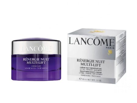 Lancôme - Rénergie Nuit Multi-Lift - Crème Nuit Redéfinition - Lifting - Fermeté - Anti-Rides - Redefining Night Cream - Lifting - Firming - Anti-Wrinkle - Visage & Cou - Face & Neck For Discount