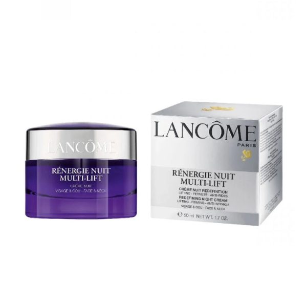 Lancôme - Rénergie Nuit Multi-Lift - Crème Nuit Redéfinition - Lifting - Fermeté - Anti-Rides - Redefining Night Cream - Lifting - Firming - Anti-Wrinkle - Visage & Cou - Face & Neck For Discount