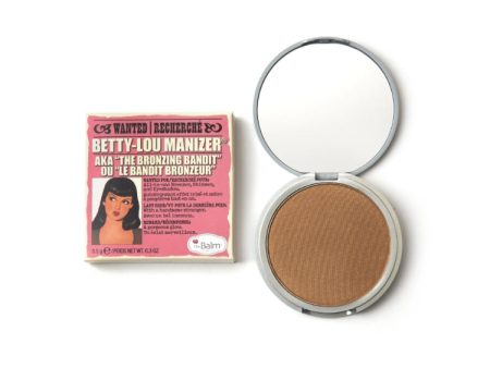 The Balm - Wanted - Betty-Lou Manizer - Aka The Bronzing Bandit - Ou Le Bandit Bronzeur - All In-One Bronzer Shimmer And Eyeshadow - Autobronzant Effet Irisée Et Ombre À Paupières Tout En Un For Discount