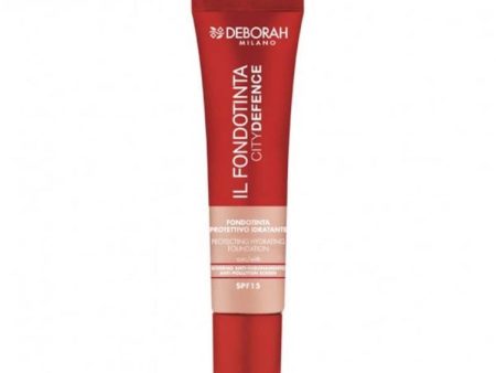 Deborah - Il Fondotinta City Defence - Fondotinta Protettivo Idratante - Protecting Hydrating Foundation - SPF 15 on Sale