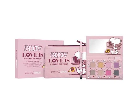 Bellaoggi - Kit Occhi - Snoopy Love Is A Secret Message (PEANUTS) For Discount