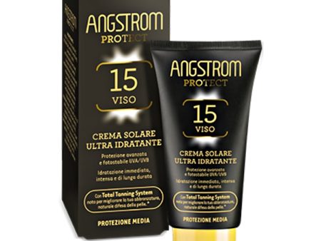 Angstrom - Protect - 15 Viso - Crema Solare Ultra Idratante - Con Total Tanning System - Protezione Media Online