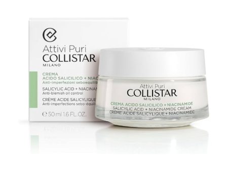 Collistar - Attivi Puri - Crema Acido Salicilico + Niacinamide - Salicylic Acid + Niacinamide Cream - Crème Acide Salicylique + Niacinamide Fashion