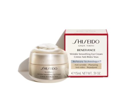 Shiseido - Benefiance - Wrinkle Smoothing Eye Cream - Crème Anti-Rides Yeux Hot on Sale