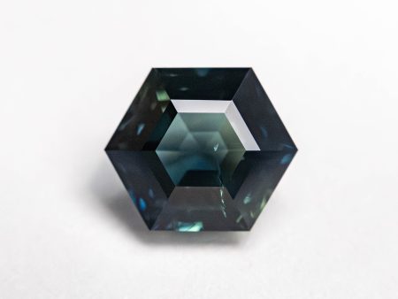 1.78ct 7.82x6.60x4.45mm Hexagon Step Cut Sapphire 22314-06 For Discount