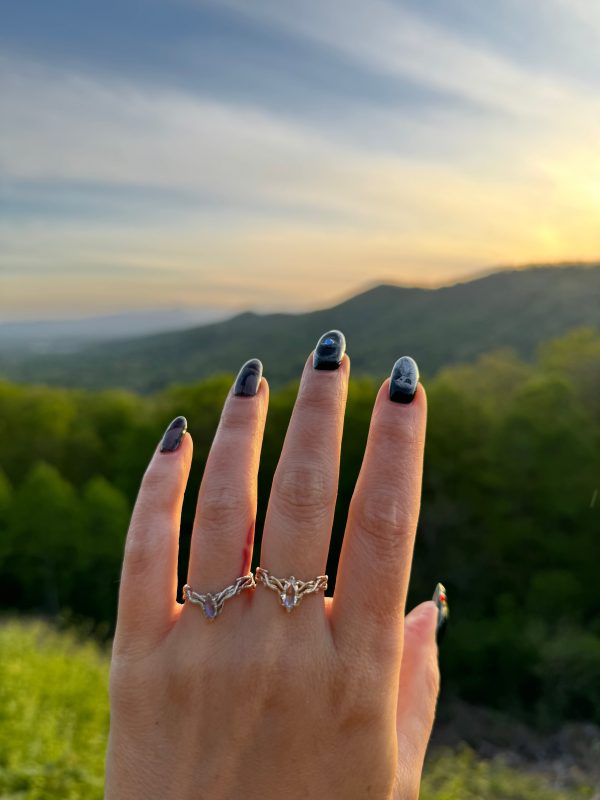 14k Moissanite Mirkwood on Sale