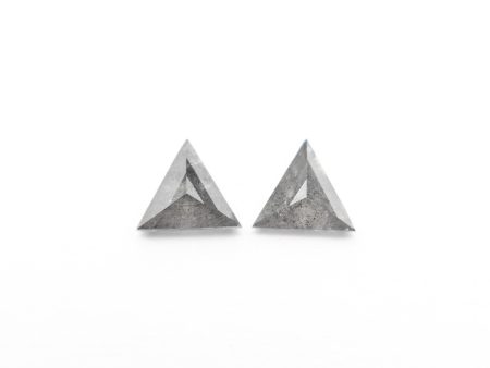 0.24cttw 2pc 3.55x3.48x1.49mm 3.53x3.53x1.70mm Triangle Rosecut Matching Pair 25496-05 For Cheap