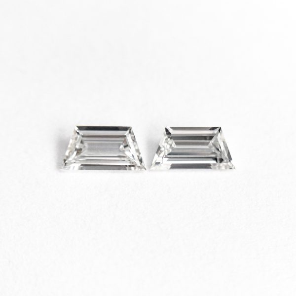 0.27cttw 2pc 5.00x2.55x1.19mm 5.10x2.50x1.36mm VS G-H Trapezoid Matching Pair 25795-01 Hot on Sale