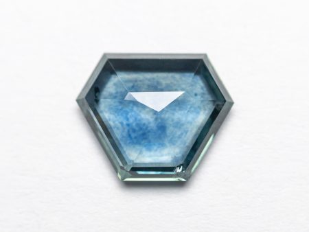 1.37ct 8.47x6.84x2.22mm Shield Rosecut Sapphire 22434-67 Hot on Sale