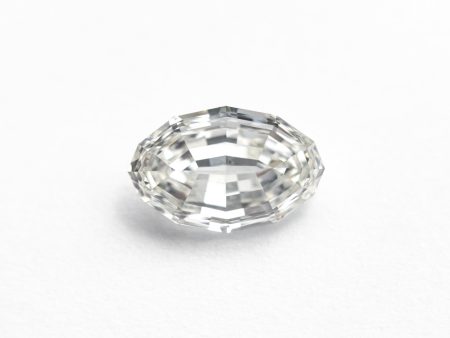 1.01ct 8.02x5.16x2.95mm GIA SI1 H Geo Oval Step Cut 25746-01 For Sale