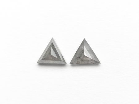 0.27cttw 4.03x3.49x1.91mm 4.08x3.40x1.37mm Triangle Rosecut Matching Pair 24472-01 Online Hot Sale